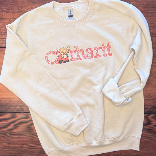 Cow Crewneck