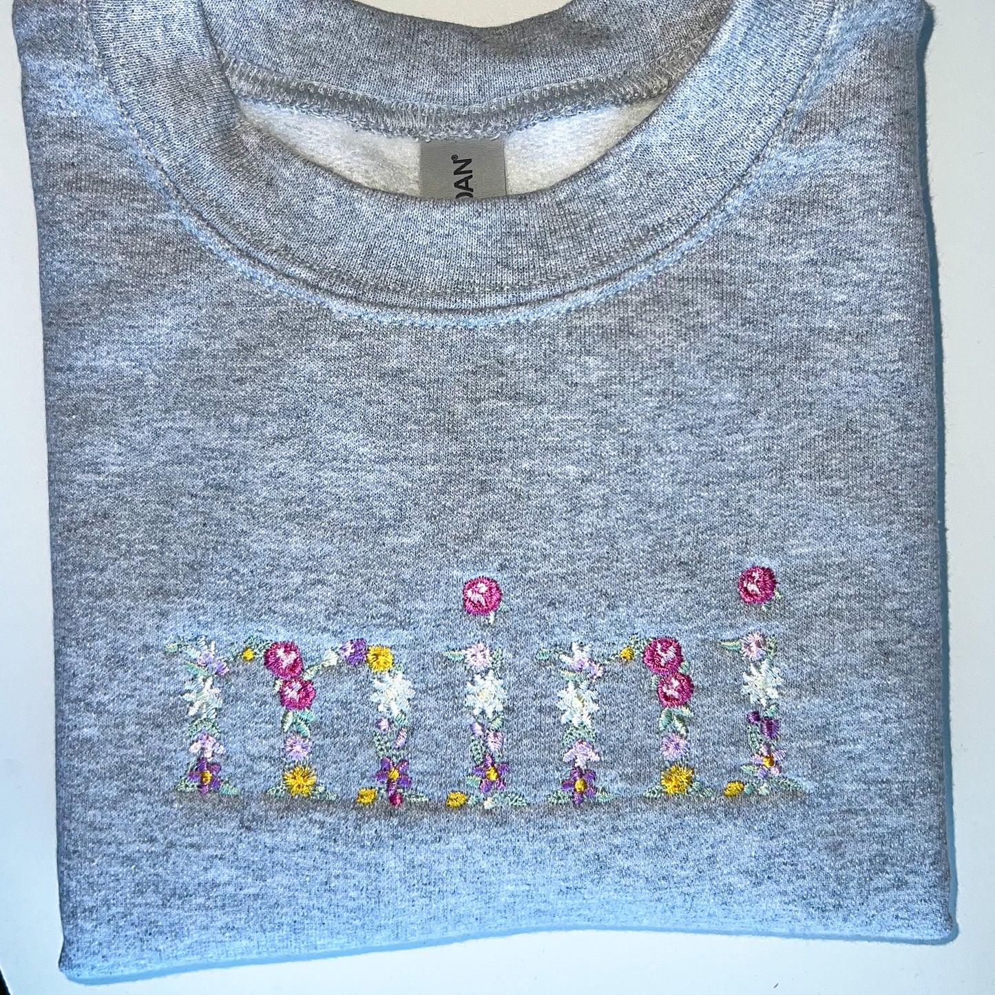 Custom Floral Sweater