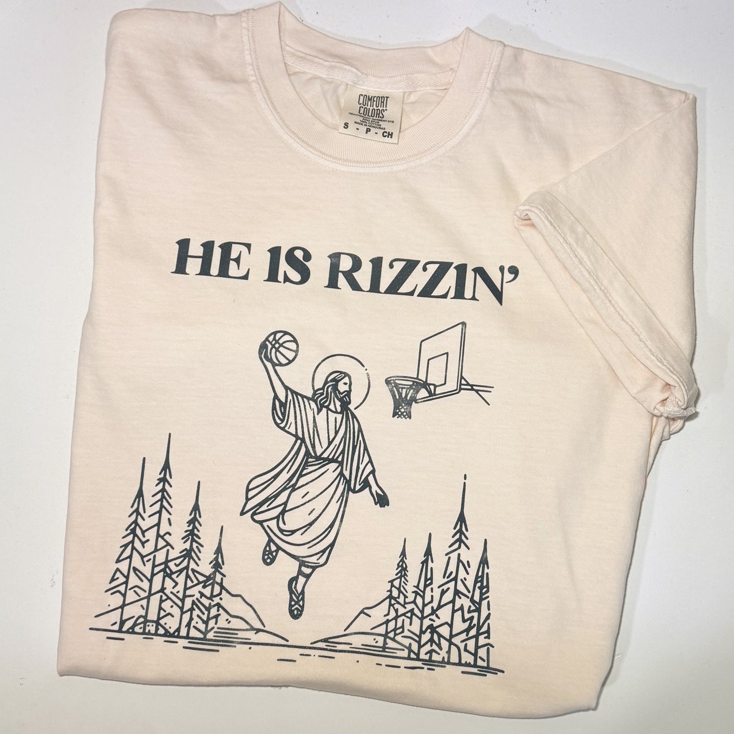 He Is Rizzin' Tee