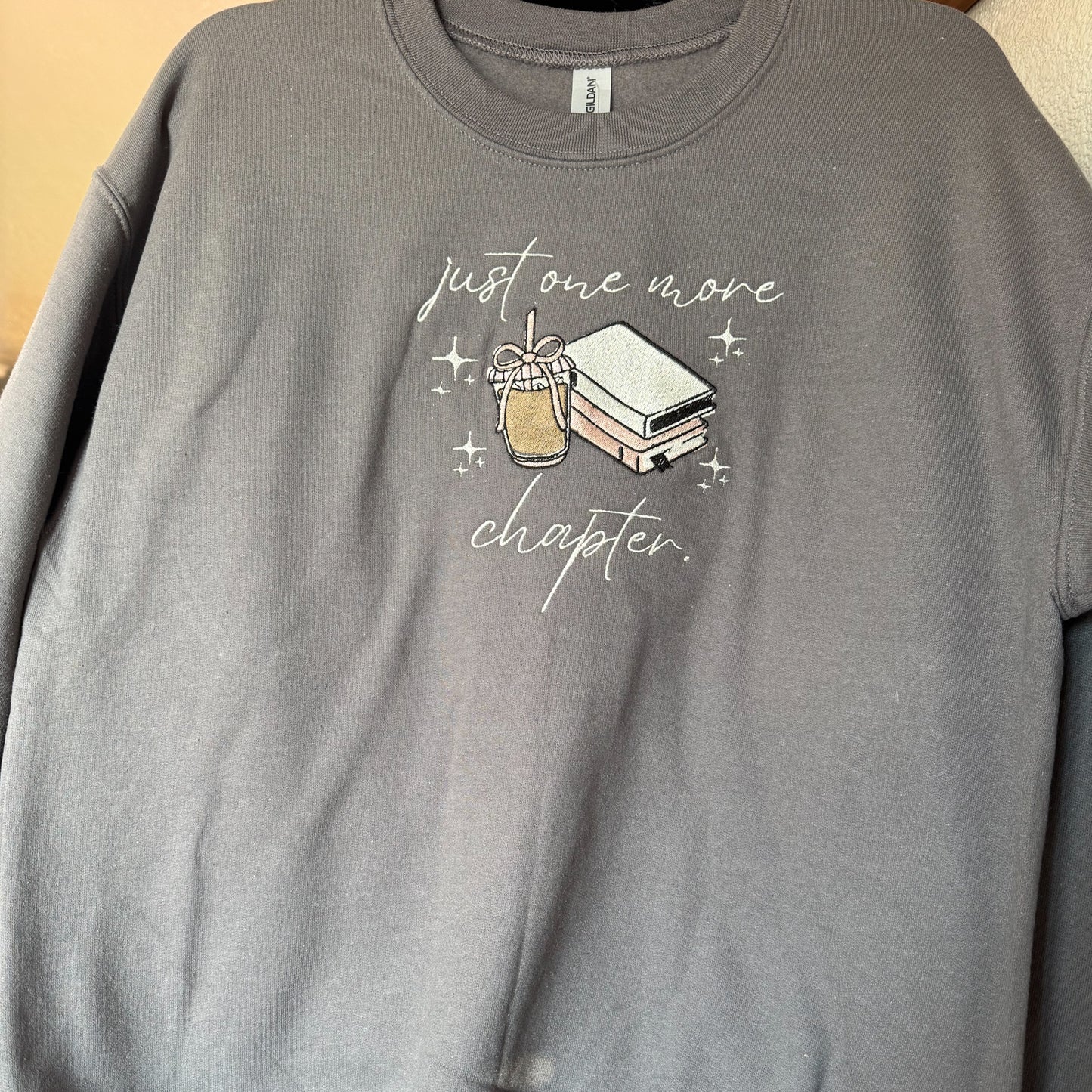 Just One More Chapter Crewneck