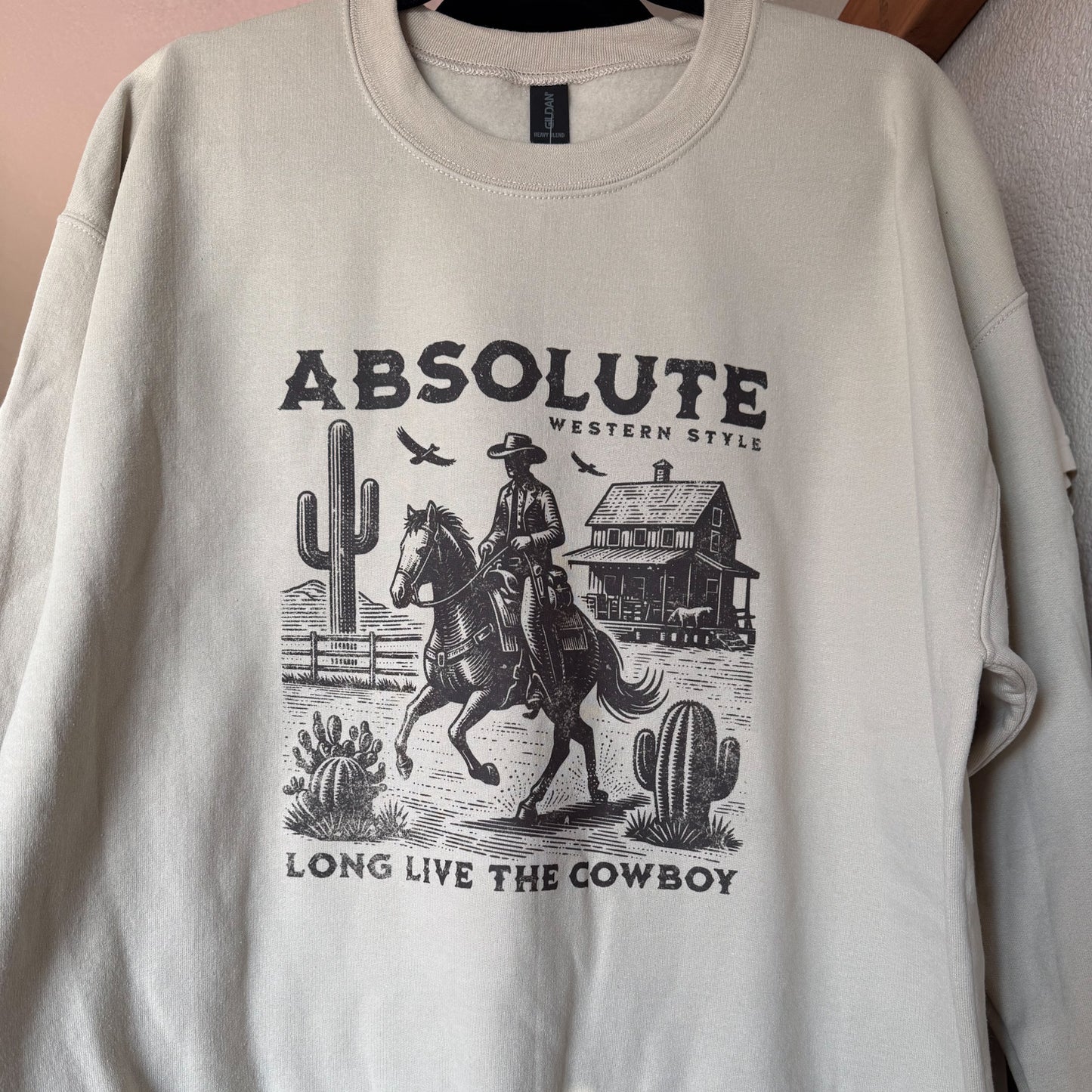 Long Live the Cowboy Crewneck