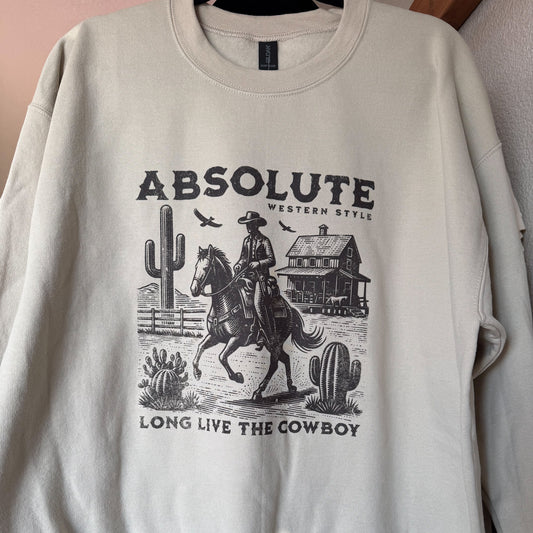 Long Live the Cowboy Crewneck